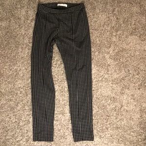 Squared nit leggings